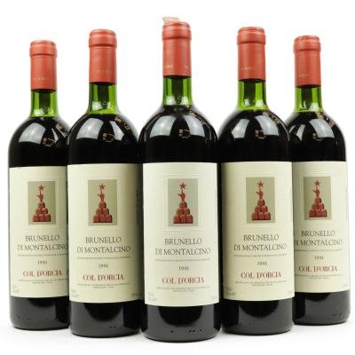 Col D'Orcia 1991 Brunello di Montalcino 5x72cl