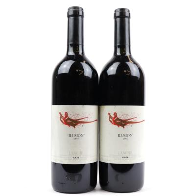 Gaja Ilusion 1997 Langhe 2x75cl