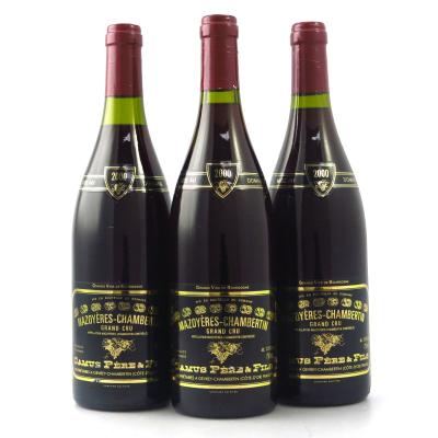 Camus Pere & Fils 2000 Mazoyeres-Chambertin Grand-Cru 3x75cl