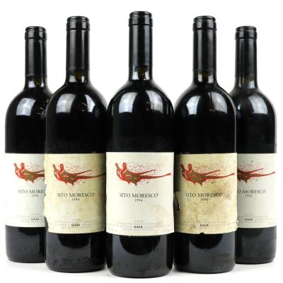 Gaja Sito Moresco 1994 Langhe 5x75cl