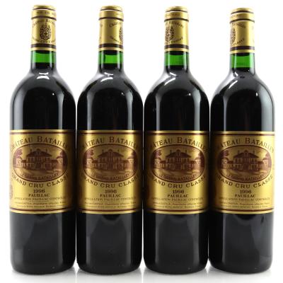 Ch. Batailley 1996 Pauillac 5eme-Cru 4x75cl