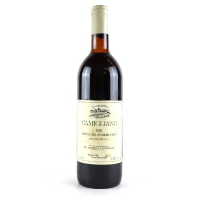 Camigliano Vigna Del Poderuccio 1986 Montalcino