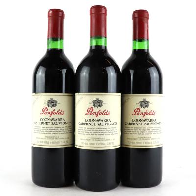 Penfolds Cabernet Sauvignon 1990 Coonawarra 3x75cl