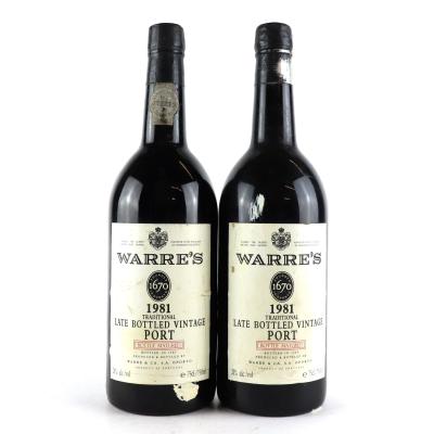 Warre's 1981 LBV Port 2x75cl