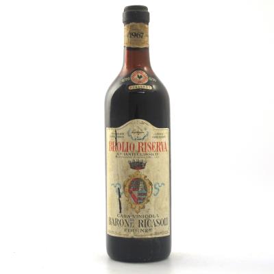 Ricasoli \"Broliio\" 1967 Chianti Classico Riserva