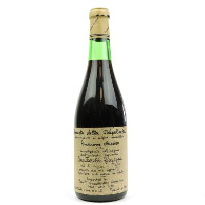 Quintarelli Recioto Della Valpolicella 1974 Verona Classico