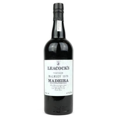 Leacocks Malmsey 1978 Madeira