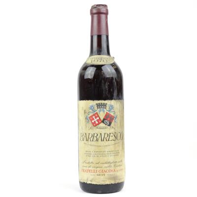 Giacosa 1970 Barbaresco