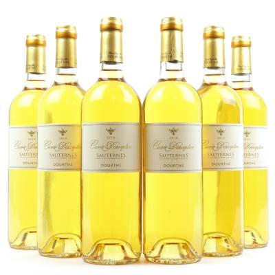 Dourthe Cuvee D'Exception 2010 Sauternes 6x75cl