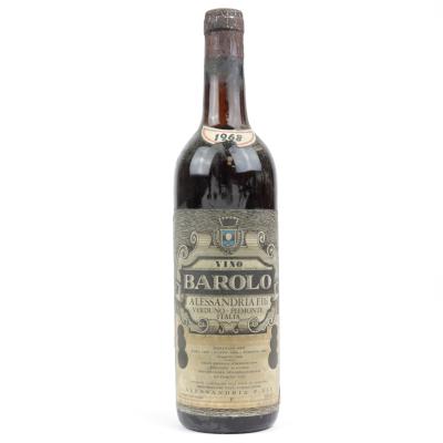 Alessandria F.Ili 1968 Barolo