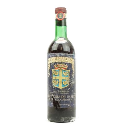 Fattoria Dei Barbi 1967 Brunello di Montalcino