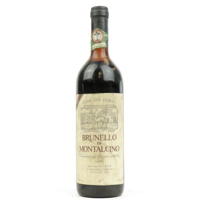 Casa Del Cervo 1977 Brunello di Montalcino