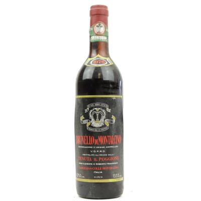 Poggione 1976 Brunello di Montalcino