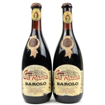 G.Ravinale Ca Rossa 1971 Barolo 2x72cl