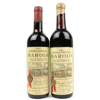 Nicolello 1964 & 1965 Barolo Riserva Speciale 2x72cl