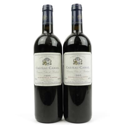 Ch. Camail 1995 Premieres Cotes De Bordeaux 2x75cl