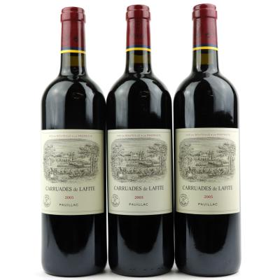 Carruades De Lafite 2005 Pauillac 3x75cl