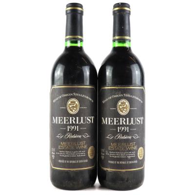 Meerlust Rubicon 1991 Stellenbosch 2x75cl