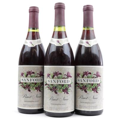 Sanford Pinot Noir 1991 Santa Barbara 3x75cl