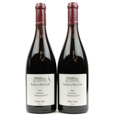 M.Molitor Graacher Himmelreich Pinot Noir 2014 Mosel 2x75cl