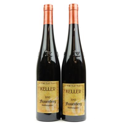 Keller Nieder-Florsheim Frauenberg Spatburgunder 2010 Rheinhessen 2x75cl