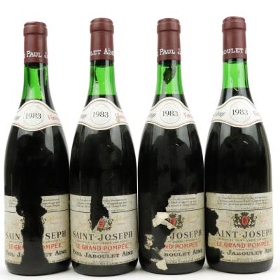 P.Jaboulet Grand Pompee 1983 St-Joseph 4x75cl