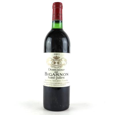 Dom. De Bigarnon 1983 St-Julien