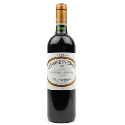 Ch. Caronne Ste Gemme 2010 Haut-Medoc