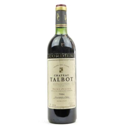 Ch. Talbot 1984 St-Julien 4eme-Cru