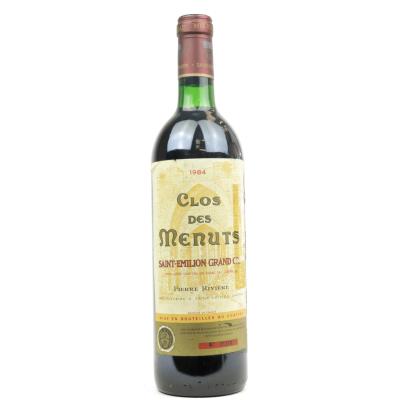 Clos Des Menuts 1984 St-Emilion