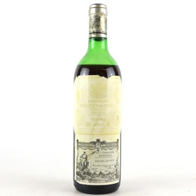 Marques De Riscal 1987 Rioja Reserva