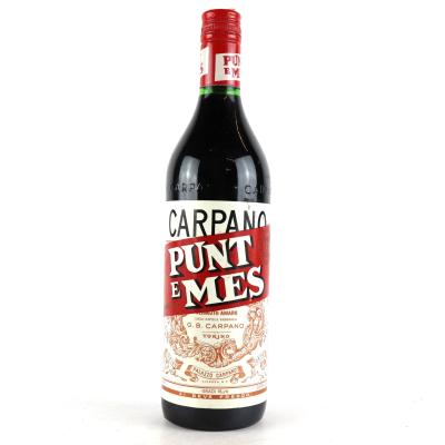 Carpano Punt E Mes Vermouth 1 Litre / Circa 1980s