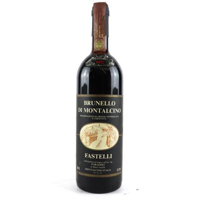 Fastelli 1982 Brunello di Montalcino