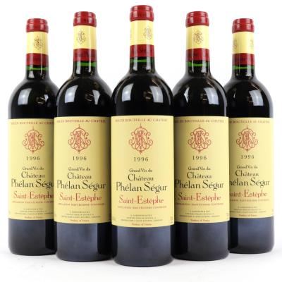 Ch. Phelan-Segur 1996 St-Estephe 5x75cl