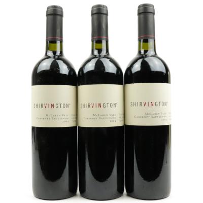 Shirvington Cabernet Sauvignon 2004 McLaren Vale 3x75cl