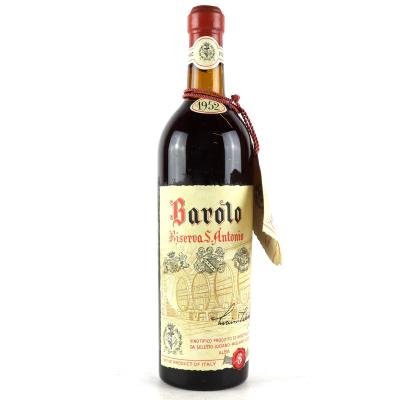 S.Antonio 1952 Barolo Riserva