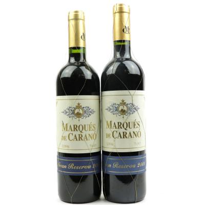 Marques De Carano 2001 & 2004 Cariñena Gran Reserva 2x75cl