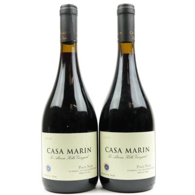 Casa Marin Lo Abarca Hills Pinot Noir 2007 San Antonio 2x75cl