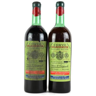 Salaparuta Corvo 1943 Sicily / 2 Bottles