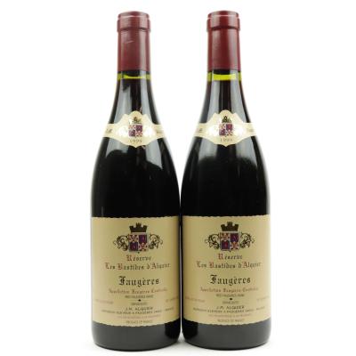 J.M.Alquier Reserve Les Bastides d'Alquier 1999 Faugeres 2x75cl