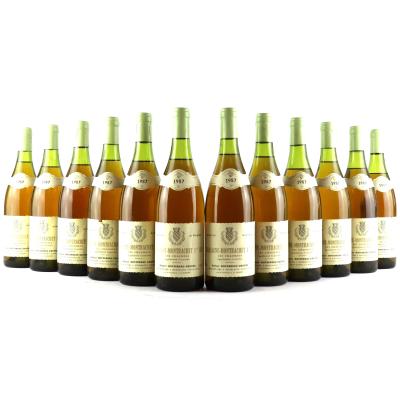 H.Bouzerau-Gruere Les Chaumees 1987 Chassagne-Montrachet 1er-Cru 12x75cl