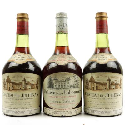 Assorted 1967 Beaujolais 3x75cl