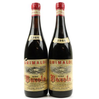 Grimaldi 1966 Barolo 2x72cl