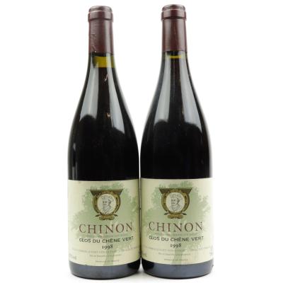 C.Joguet Clos Du Chene Vert 1998 Chinon 2x75cl