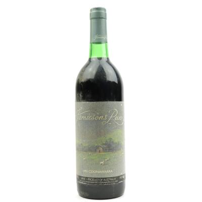 Jamiesons Run 1991 Coonawarra