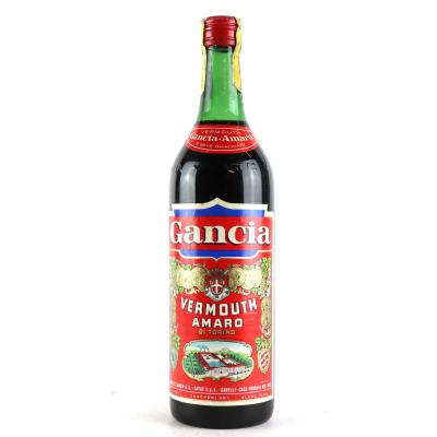 Gancia Vermouth Amaro 1 Litre / Circa 1960s