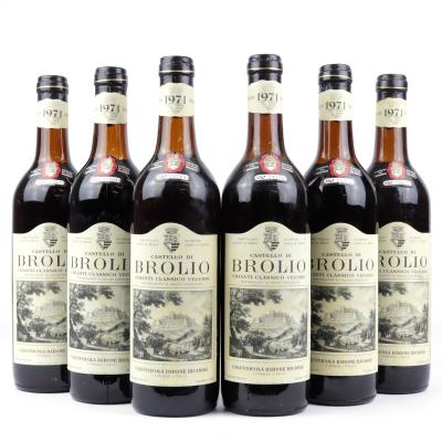 Brolio 1971 Chianti Classico 6x72cl