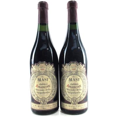 Masi Recioto Della Valpolicella 1988 Amarone 2x75cl