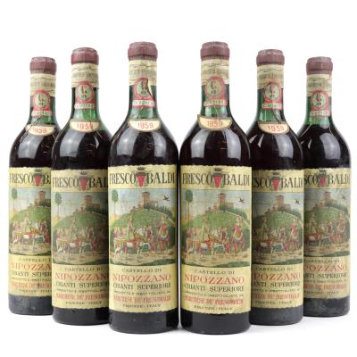 Frescobaldi Nipozzano 1959 Chianti Superiore 6x68cl