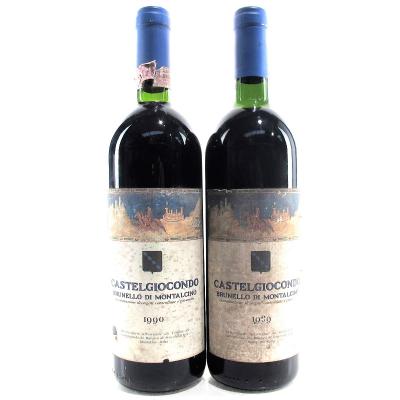 Castelgiocondo 1989 & 1990 Brunello di Montalcino 2x75cl